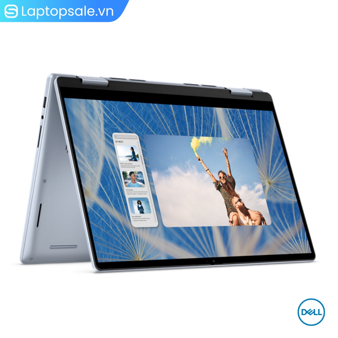 Dell Inspiron 14 7440 2-in-1 2024 Core 7-150U/ 16GB/ 1TB/ 14″FHD Touch/ W11H/ Ice Blue – New 100%