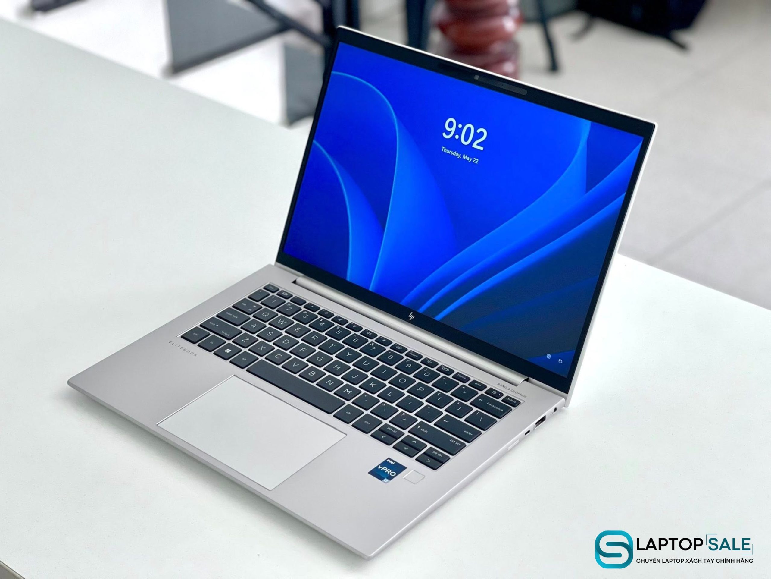 Laptop HP EliteBook 840 G9 Core I7-1280P/ 16GB RAM/ 512GB SSD/ 14inch FHD+ IPS / FACE ID/ Win 11 Pro - Like New 97-99%