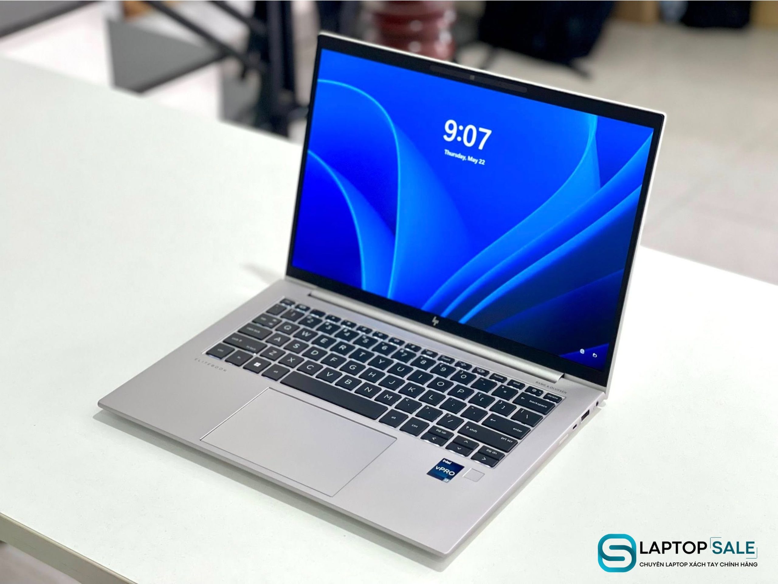 Laptop HP EliteBook 840 G9 Core I7-1280P/ 16GB RAM/ 512GB SSD/ 14inch FHD+ IPS / FACE ID/ Win 11 Pro - Like New 97-99%