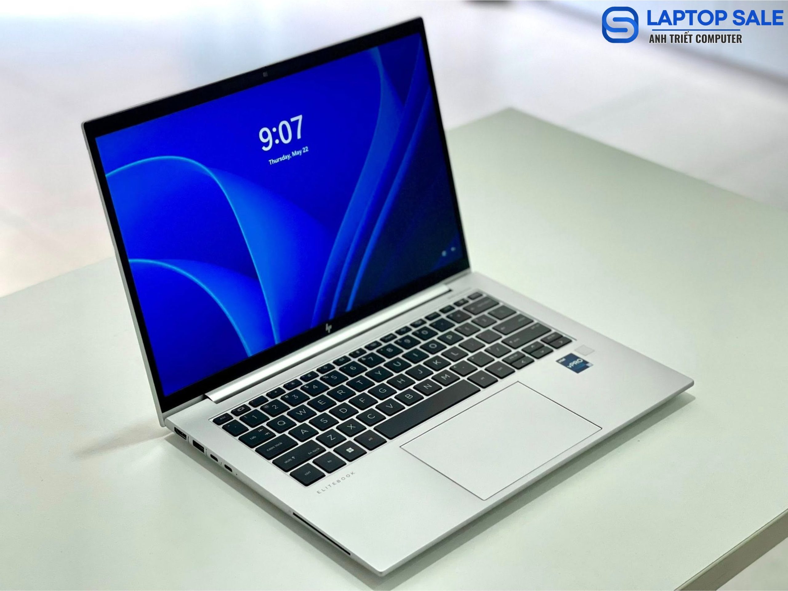 Laptop HP EliteBook 840 G9 Core I7-1280P/ 16GB RAM/ 512GB SSD/ 14inch FHD+ IPS / FACE ID/ Win 11 Pro - Like New 97-99%