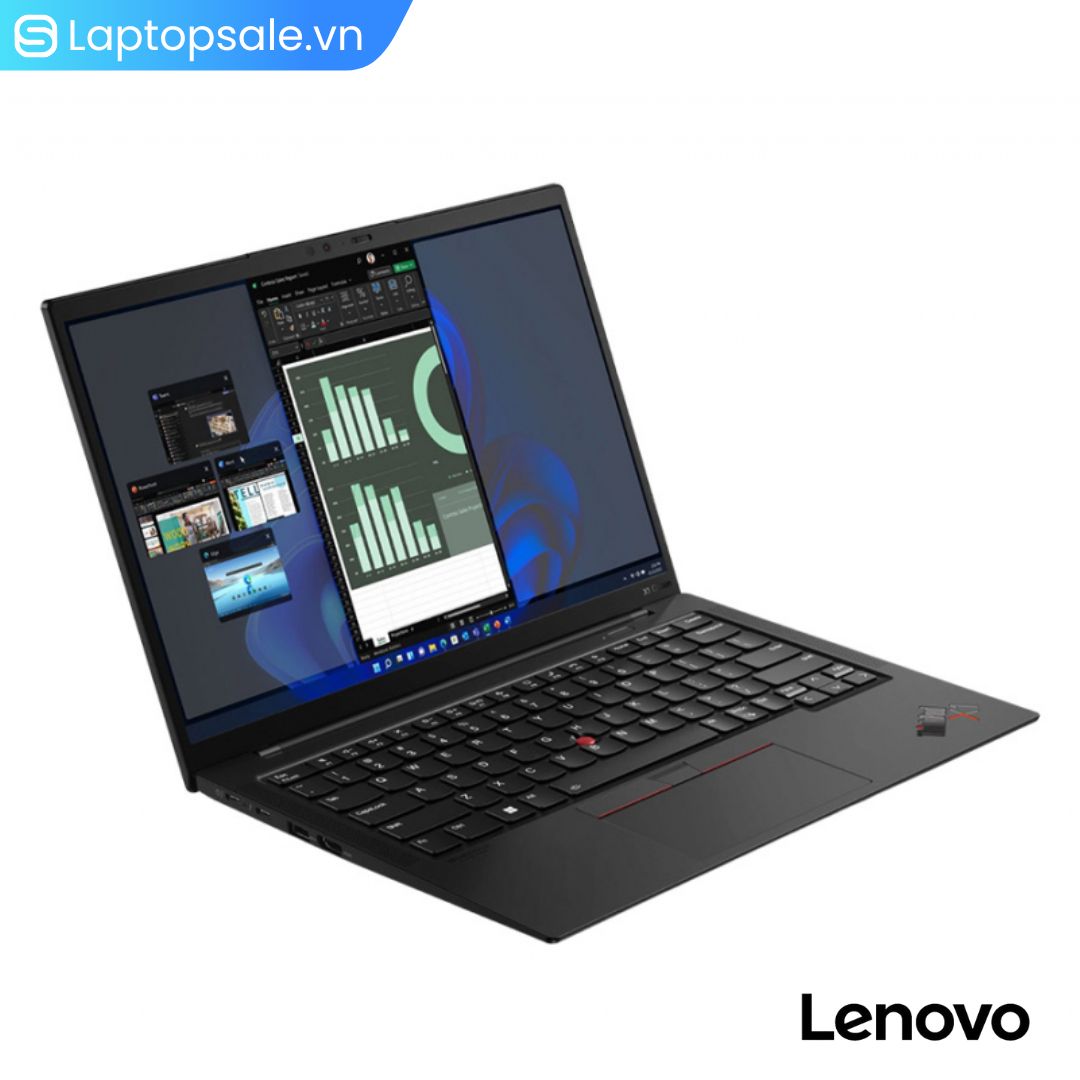 Laptop ThinkPad X1 Carbon Gen 10 Core I7-1280P/ 32GB/ 512GB/ 14″WQUXGA 4K/ Win 11Pro – New Outlet 99%