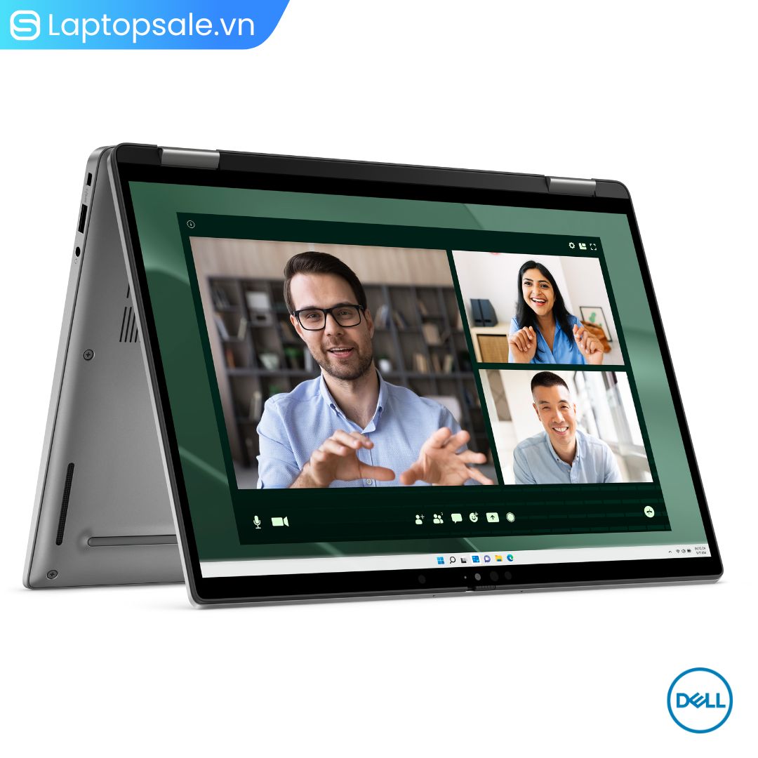 Laptop Dell Latitude 7350 2-in-1 Model 2024 Core Ultra 7-165U vPro/ 32GB RAM/ 512GB SSD/ 13.3″ QHD+ Touch / Hotkey®AI/ Win 11 Pro/ – New 100%