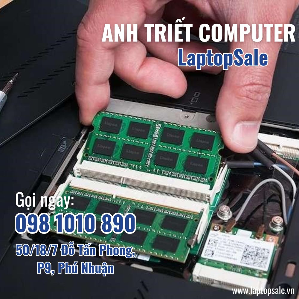 Địa Chỉ Thay RAM cho Laptop Uy Tín Tại Quận Phú Nhuận