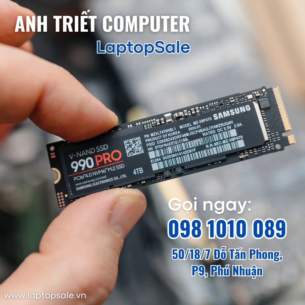 Địa Chỉ Thay Ổ Cứng SSD Laptop Uy Tín Tại Quận Phú Nhuận
