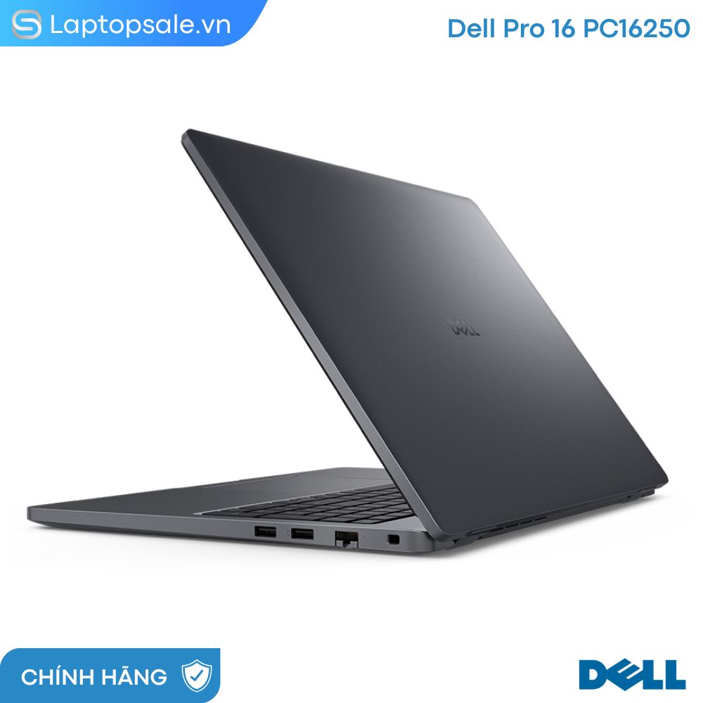Laptop Dell Pro 16 PC16250 – Core™ 5 120U, RAM 16GB, SSD 512GB, Intel Graphics, 16″ FHD+, Windows 11 Home - New 100%