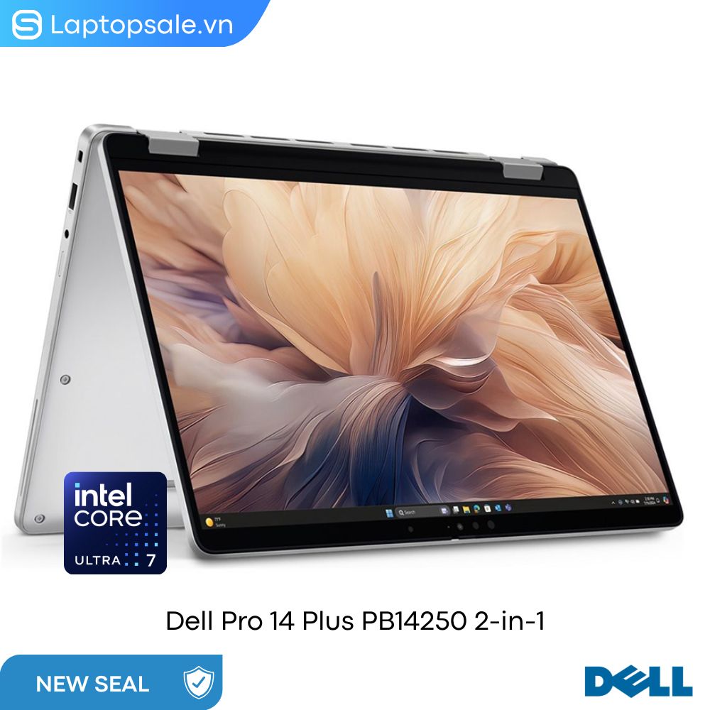 Laptop Dell Pro 14 Plus PB14250 2-in-1 Ultra7-265U/ 16GB RAM/ SSD 256GB