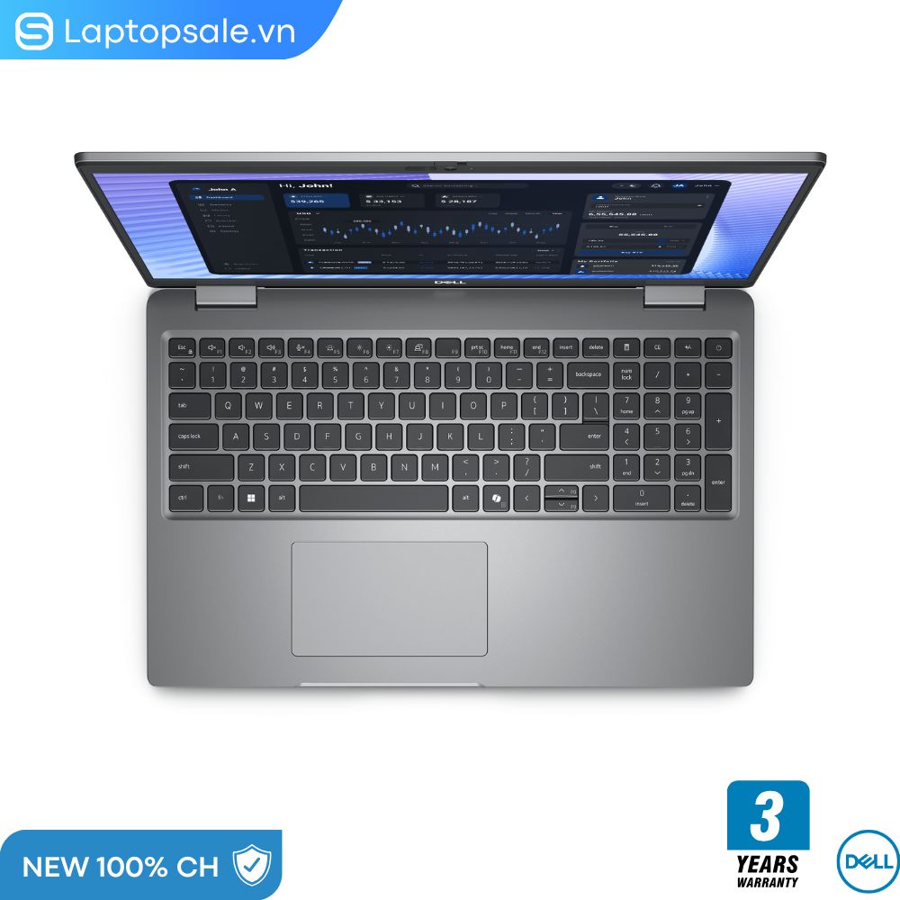 Dell Precision 3590 Core Ultra 7 165H vPro, RAM 16GB 5600MHz, SSD 512GB NVMe , GPU NVIDIA RTX 500 Ada 4GB, 15.6″ FHD 60Hz, Ubuntu, 3 Năm Pro Support.