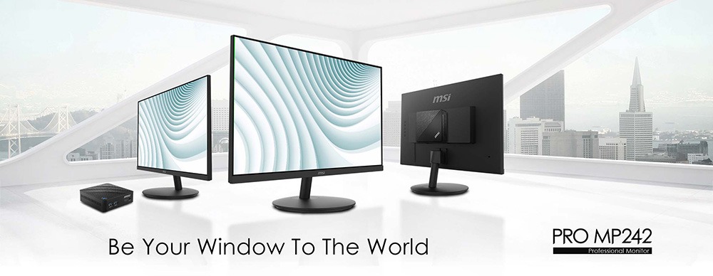 Màn Hình MSI PRO MP242L (23.8 inch - IPS - 100Hz - FHD - 1ms)