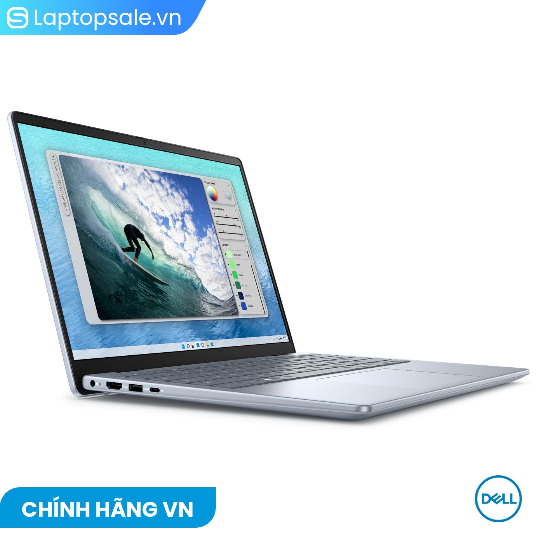 Dell Inspiron 14 5440, Core 7-150U/ 16GB RAM/ 1TB SSD/ MX570A 2GB/ 14″ 2.2K/ 4C 54Wh/ FP/ Win 11 Home/ Xanh (Ice Blue) – New 100% Chính Hãng