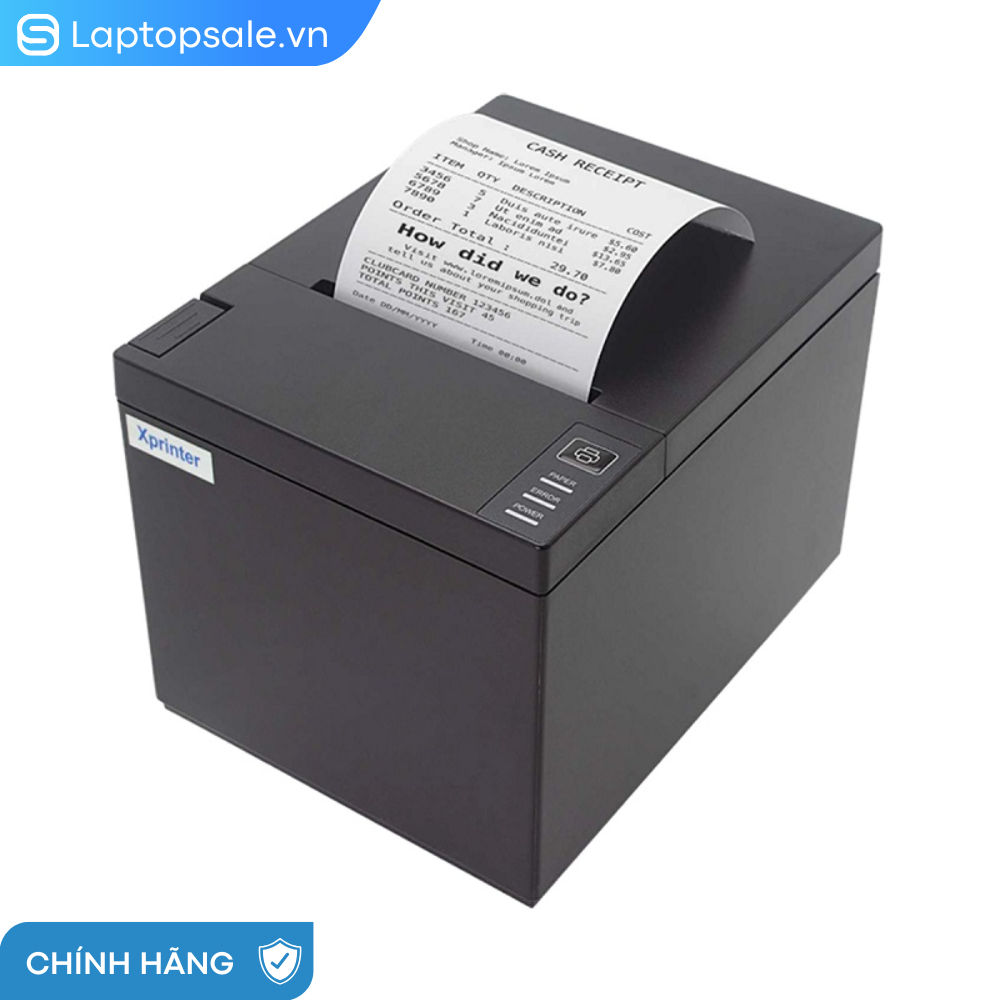 Máy in hoá đơn Xprinter XP-Q807K [USB + LAN
