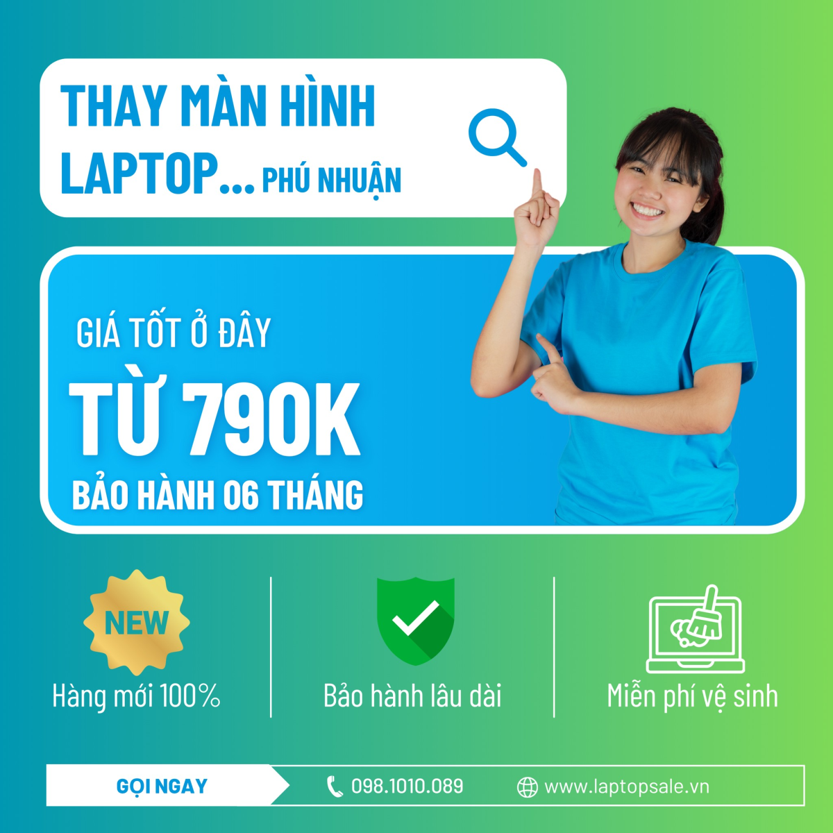 Thay Màn Hình Laptop Uy Tín Tại Anh Triết Computer – Giá Tốt, Lấy Liền Tại Phú Nhuận