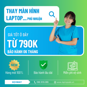 Thay Màn Hình Laptop Uy Tín Tại Anh Triết Computer – Giá Tốt, Lấy Liền Tại Phú Nhuận