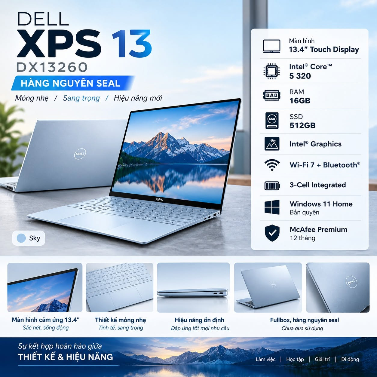DELL XPS 13 DX13260 – SEAL