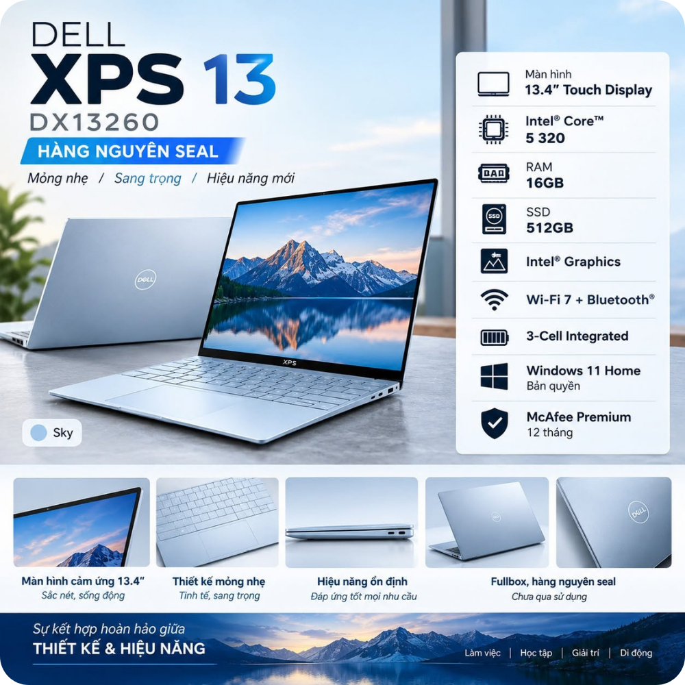 DELL XPS 13 DX13260 – SEAL